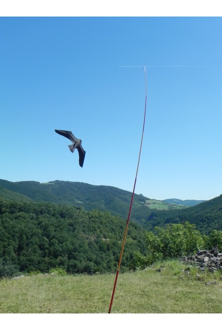 Ahuyentador de aves mástil cometa Espantapajaros