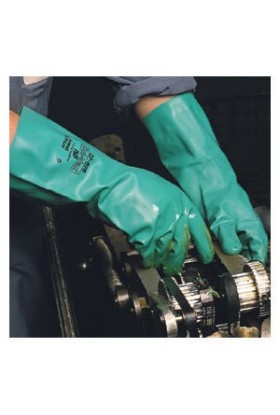 Guantes de Nitrilo Flocado SAN