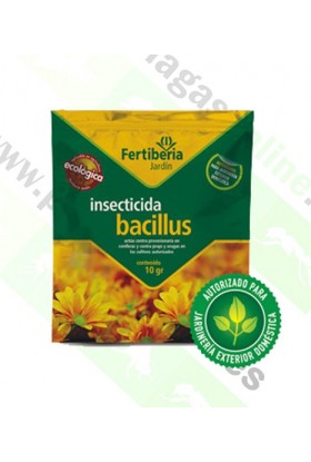 Insecticida Bacillus Thuringiensis 10gr FT