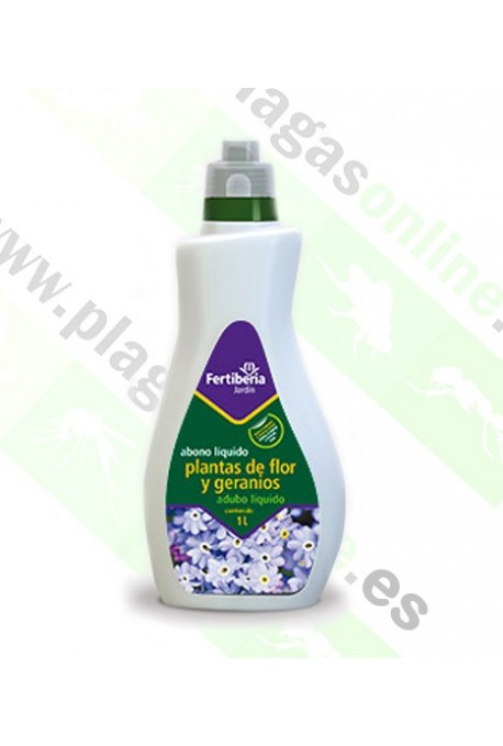 Abono Liquido Planta Flor y Geranios 1L FT