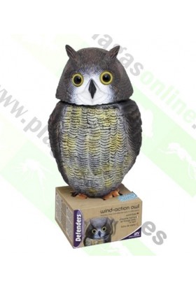 buho eolico espantapájaros 2