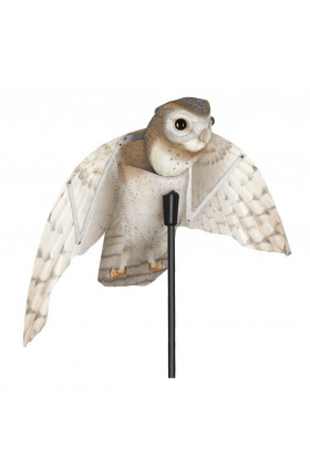 LECHUZA ESPANTAPAJAROS Y CONEJOS 2