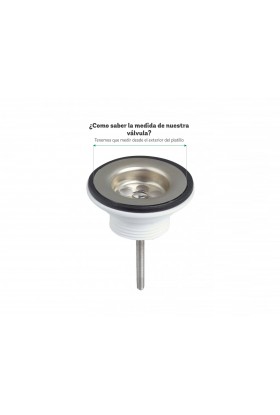 Anti Cucarachas para Desagues Set de 63MM y 70MM 2