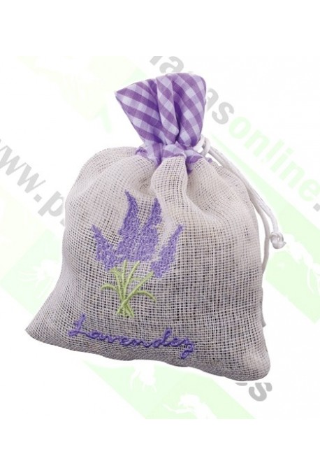 Flores de Lavanda en Bolsa de Lino Bio