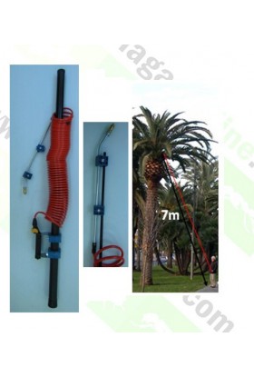 Pértiga de 1,15m a 7m fibra de carbono