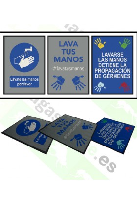 Alfombra Desinfectante 85x120cm Pro