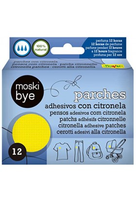 Parches Citronela Antimosquitos 12 uds