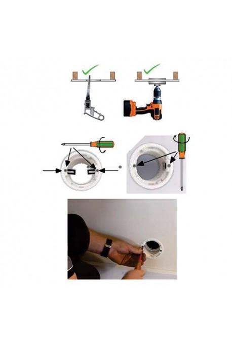 Portacebo para Techos