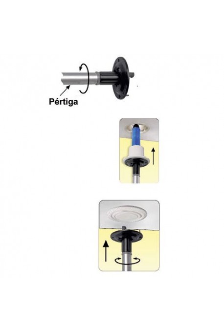 Porta-cebo para techos y paredes