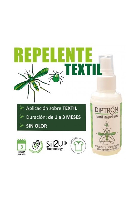 Repelente Garrapatas y Mosquitos Textil 100ml