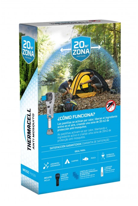 Difusor portátil anti-mosquitos ZANZA