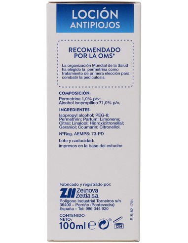 Loción Antipiojos 100ml ZZ