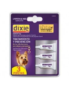 Pipetas Antiparasitarias Perros pequeños 3 uds