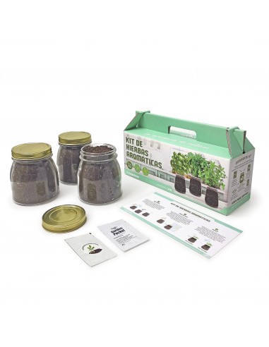 Kit de Cultivo Interior Aromáticas