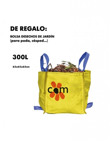 Cubo Compostador Orgánico 300L