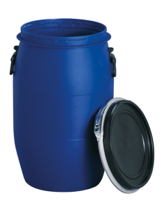 BARRIL DE PLÁSTICO AZUL 【TIENDA】 2