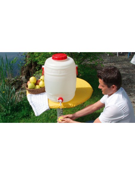 Barril redondo con Grifo