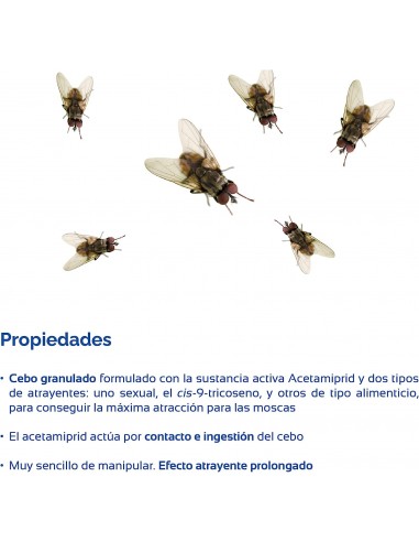 Insecticida Cebo Granulado Moscas Bio