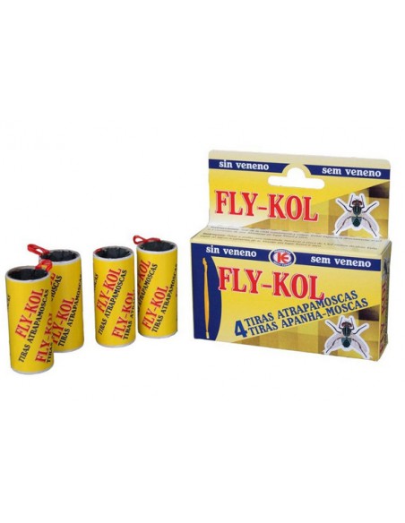 4 Tiras Atrapa Moscas IPX 4 Tiras Atrapa Moscas IPX