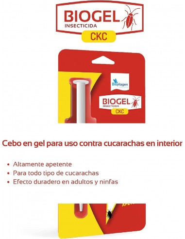 Pack 2 uds GEL CUCARACHAS 10GR BIO