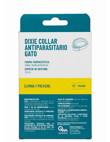 Collar Antiparasitario para Gatos