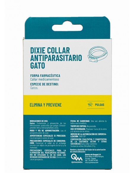 Collar Antiparasitario para Gatos