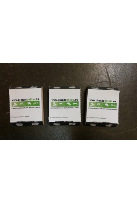 TRAMPA CAPTURA CUCARACHA ECO PACK 3 uds