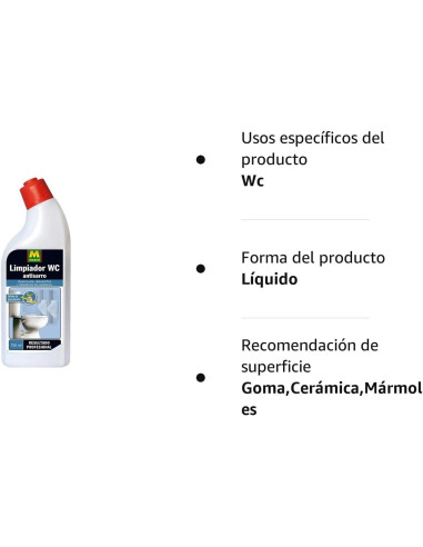DESINCRUSTANTE WC POTENTE 【TIENDA】