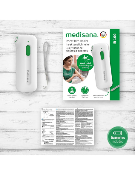 Curador para mordeduras y picaduras de insectos y mosquitos