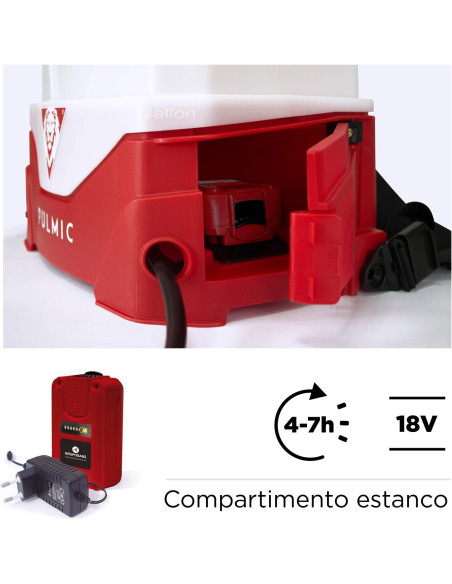 PULVERIZADOR PULMIC PEGASUS 15L