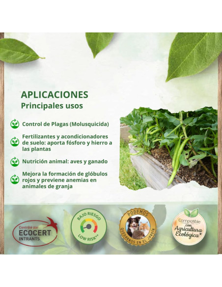 Antilimacos Biológico Caracoles Babosas 500gr