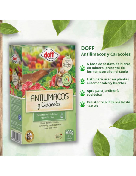Antilimacos Biológico Caracoles Babosas 500gr
