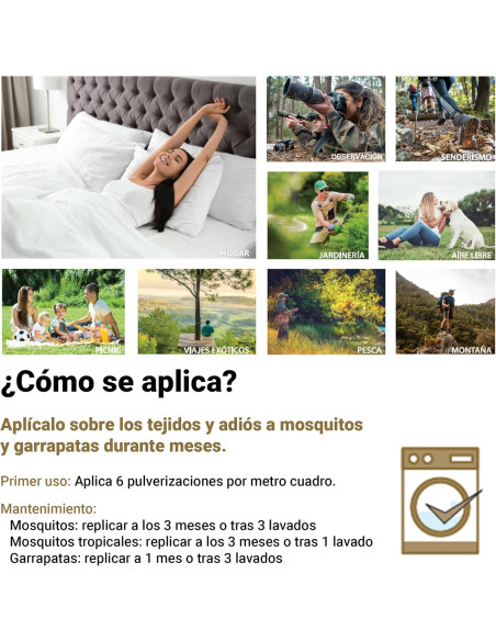 Repelente de Garrapatas Textil ▷【TIENDA】