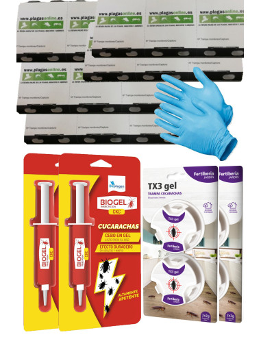 PACK TRATAMIENTO CUCARACHAS EN COCINA RECOMENDADO