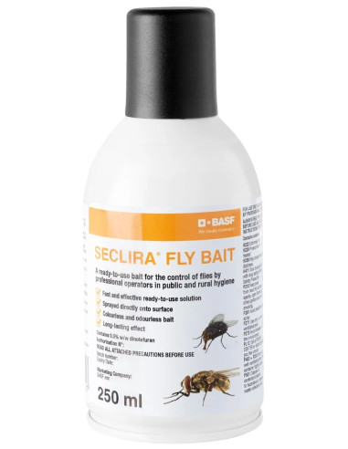 SECLIRA FLY BAIT - Aerosol Cebo para el Control de Moscas 250ml