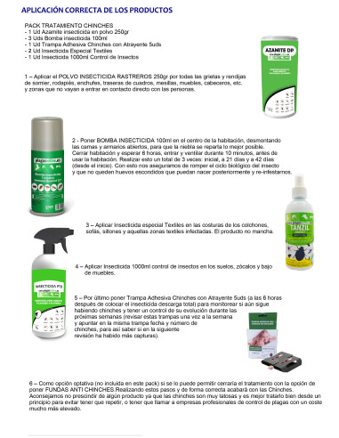 【COMO ACABAR CON LAS CHINCHES】【TIENDA】