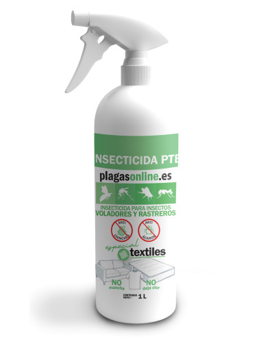 INSECTICIDA ANTI CHINCHES Y ANTIACAROS TEXTIL | TIENDA