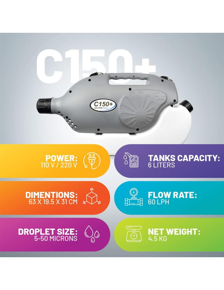 Nebulizador en frio para fumigar 【TIENDA】