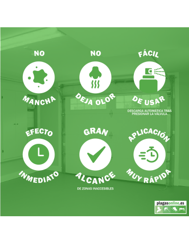 FOGGER PULGAS INSECTICIDA DESCARGA TOTAL | Envío Gratis 24H