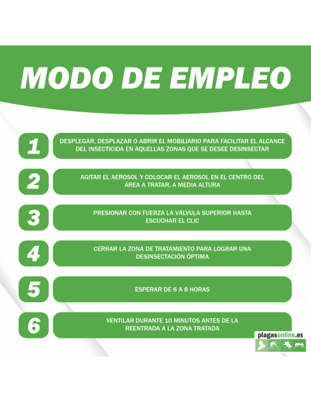 FOGGER PULGAS INSECTICIDA DESCARGA TOTAL | Envío Gratis 24H FOGGER PULGAS INSECTICIDA DESCARGA TOTAL | Envío Gratis 24H