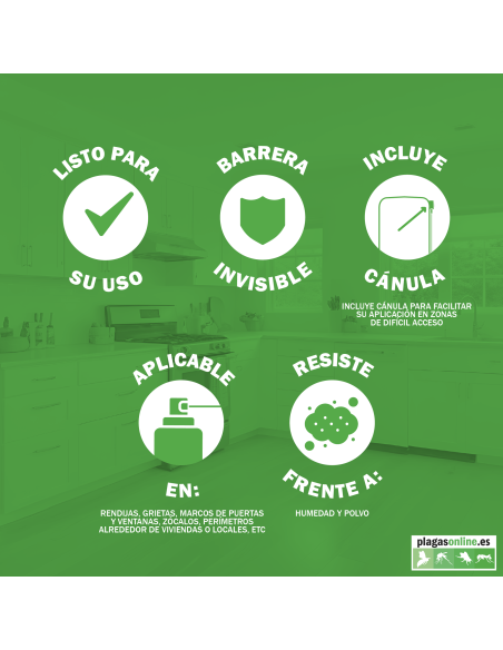 MATA CUCARACHAS Y HORMIGAS Laca Insecticida Hogar [TIENDA]