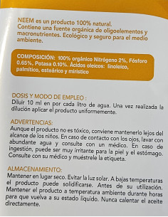 Aceite de NEEM Insecticida 【Donde Comprar】 2