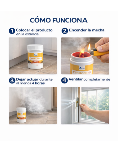 Humo Fumígeno Insecticida 【TIENDA】