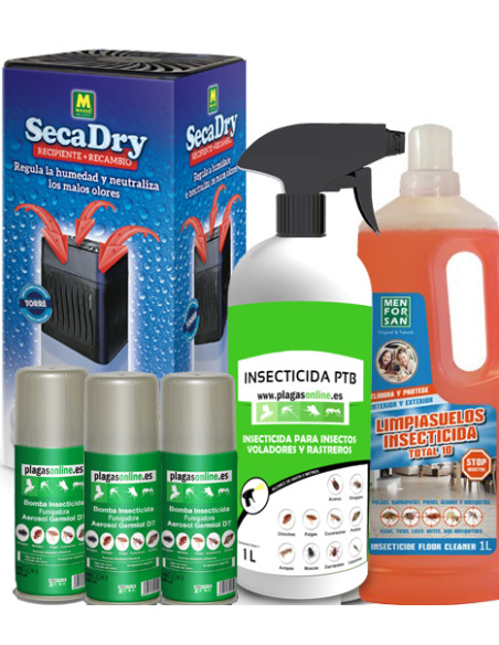 PACK TRATAMIENTO ANTI ÁCAROS 1 HABITACIÓN