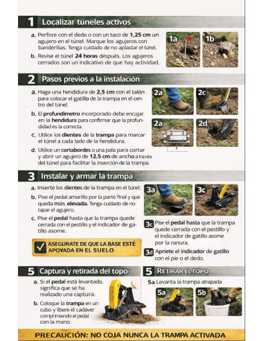 Cepos Para Topos | Envío Gratis 24/48h