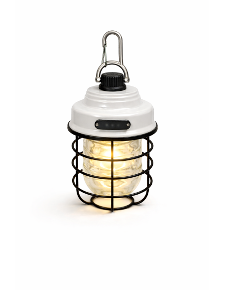 Lámpara Camping LED Recargable USB Vintage | Farol Portátil Exterior y Emergencias