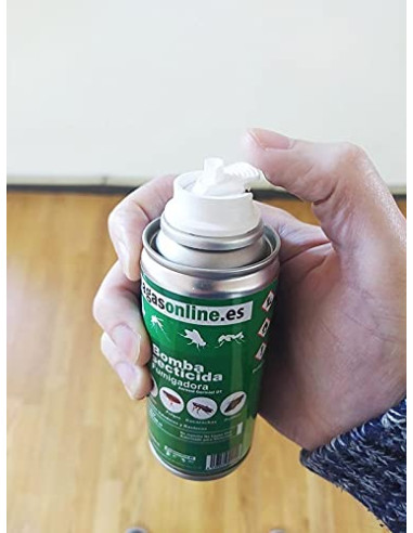 Bomba Insecticida Descarga Total 250 ml | Fumigador Automático
