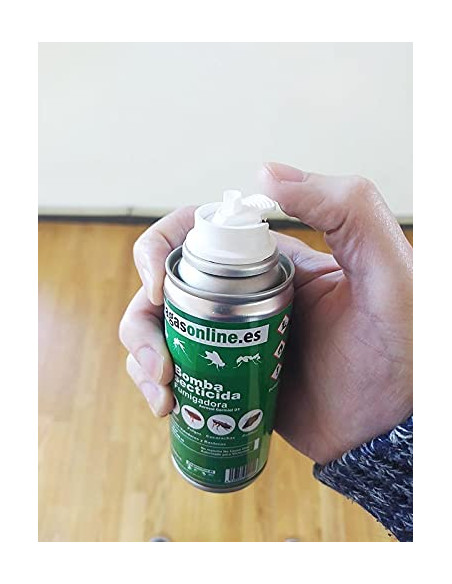 Bomba Insecticida Descarga Total 250 ml | Fumigador Automático