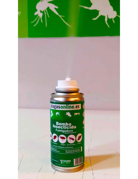 Bomba Insecticida Descarga Total 250 ml | Fumigador Automático