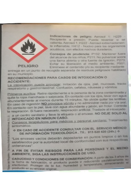 AEROSOL DESINFECTANTE 100ml BIO